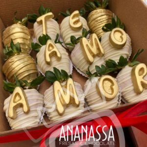 Fresas con chocolate en Bogotá - Ananassa