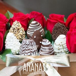 Fresas con chocolate en Bogotá - Ananassa