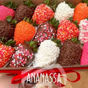 Fresas com chococolate