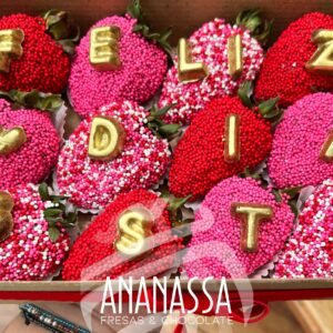 Fresas decoradas