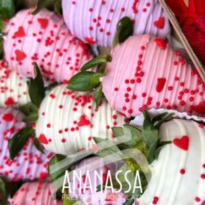 Fresas decoradas