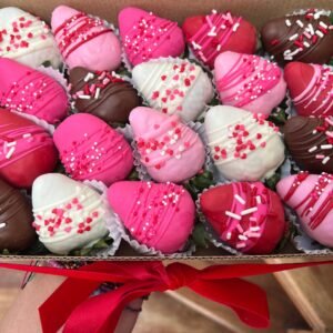 Fresas con chocolate bogota