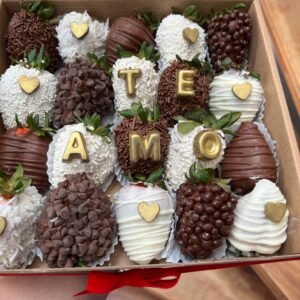 Fresas con chocolate bogota