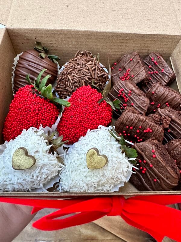 Fresas con chocolate bogota