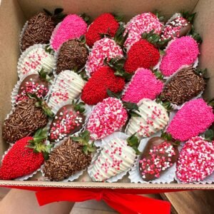 Fresas con chocolate bogota