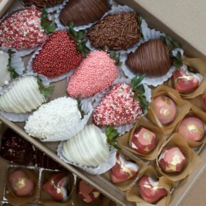 Fresas con chocolate
