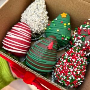 Fresas de navidad