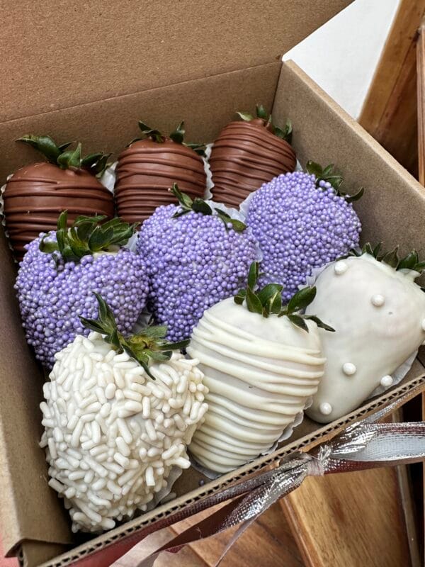 Fresas con chocoalte