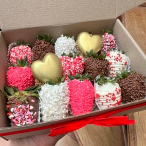 Fresas con chocolate