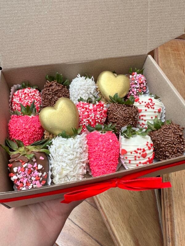 Fresas con chocolate