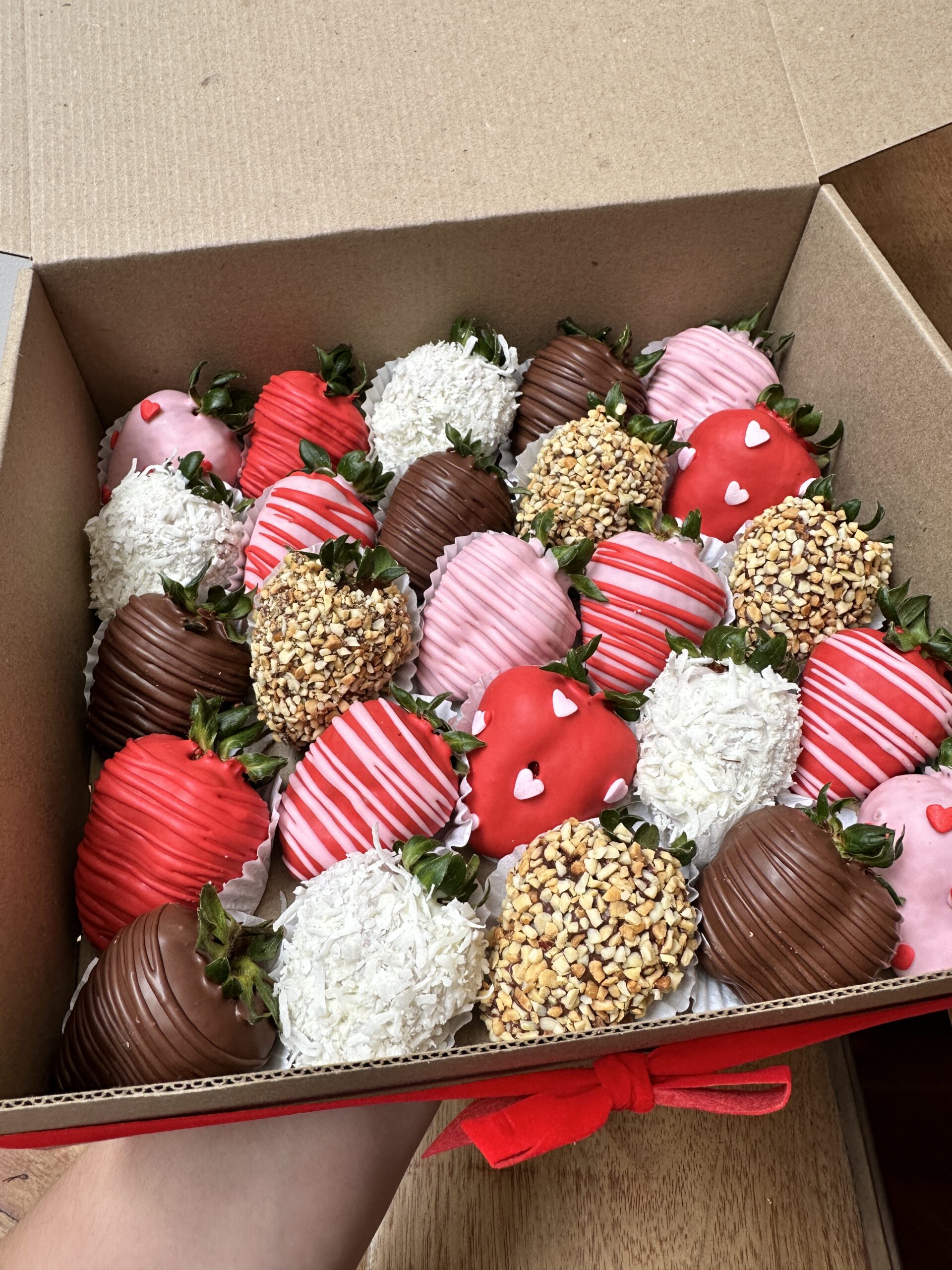 Fresas con chocolate