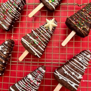 Brownie de navidad
